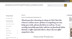 Desktop Screenshot of chitchattheclown.com