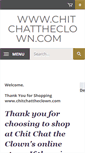 Mobile Screenshot of chitchattheclown.com